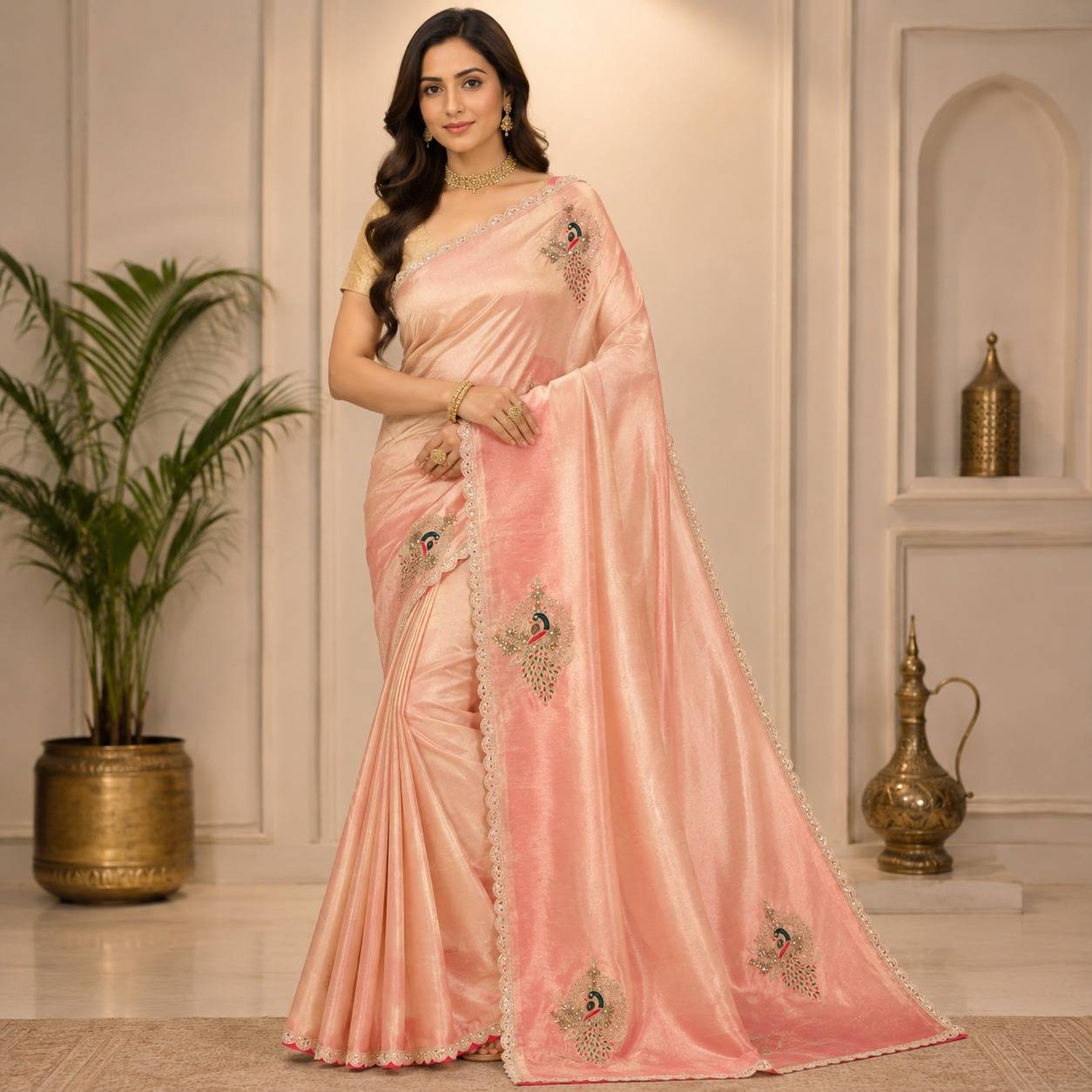 TISSUE MULTICOLOR HANDWORK