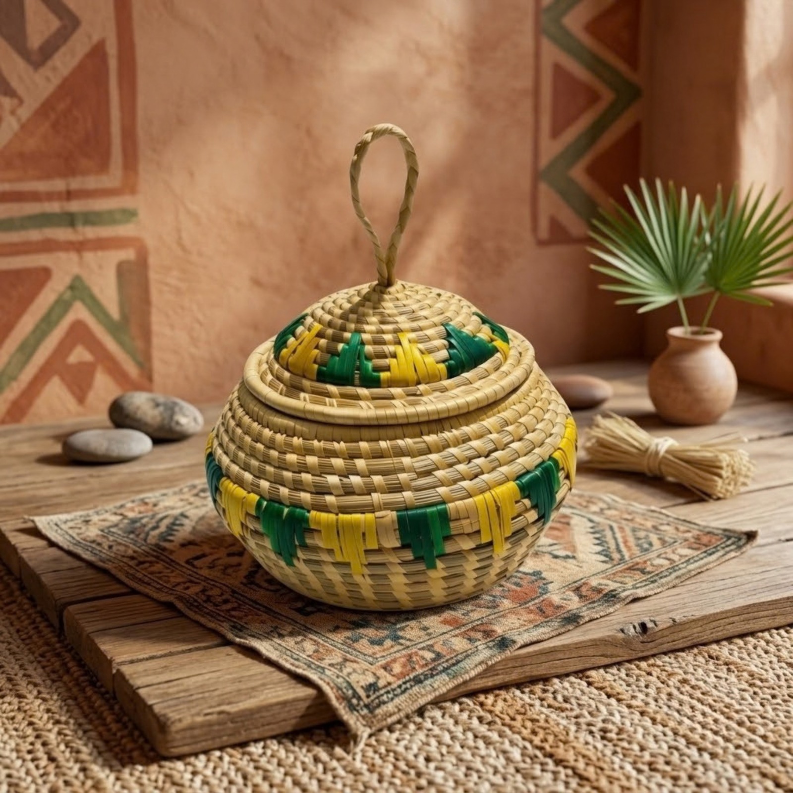 Decorative Handwoven Woven Hotcase