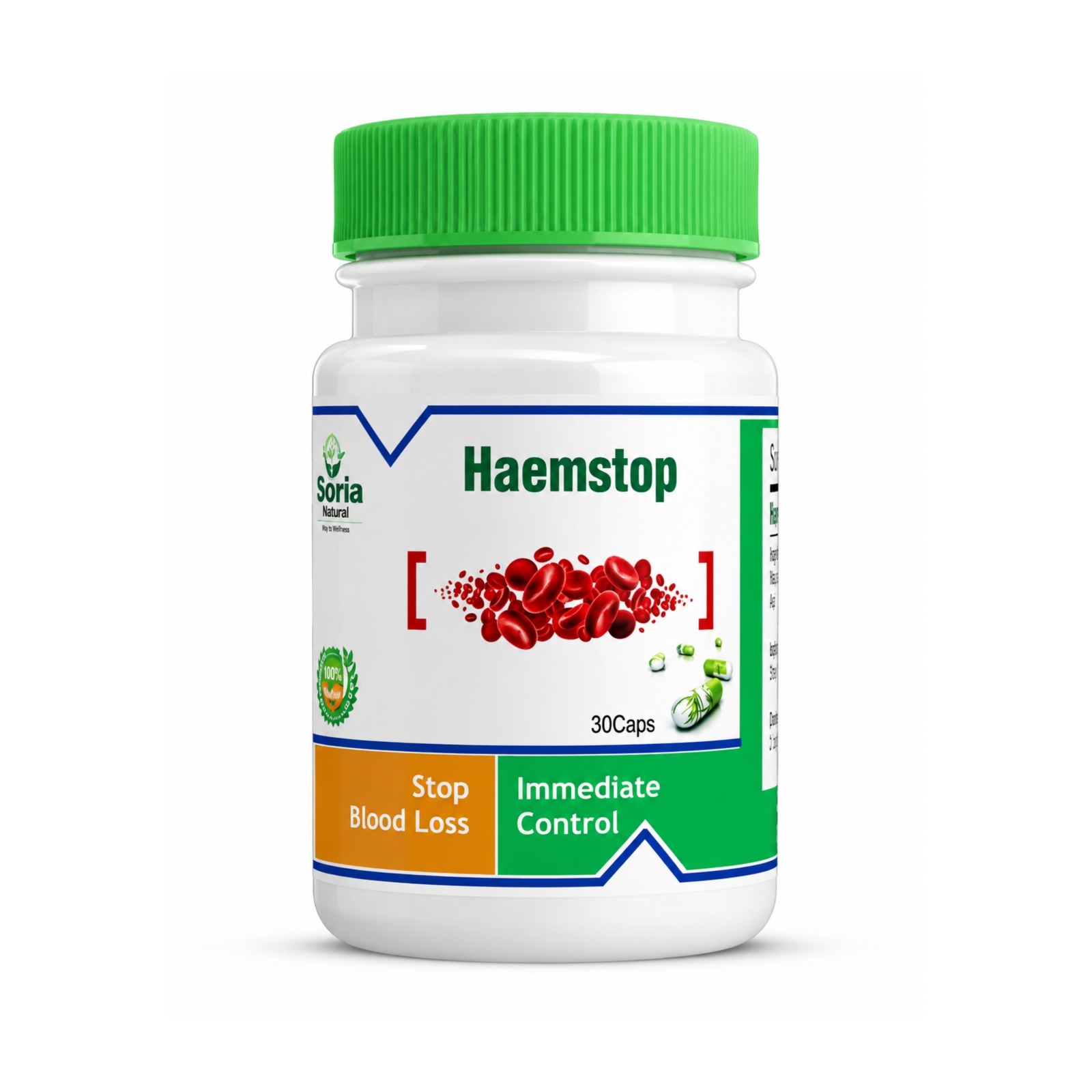 HAEMSTOP CAP.