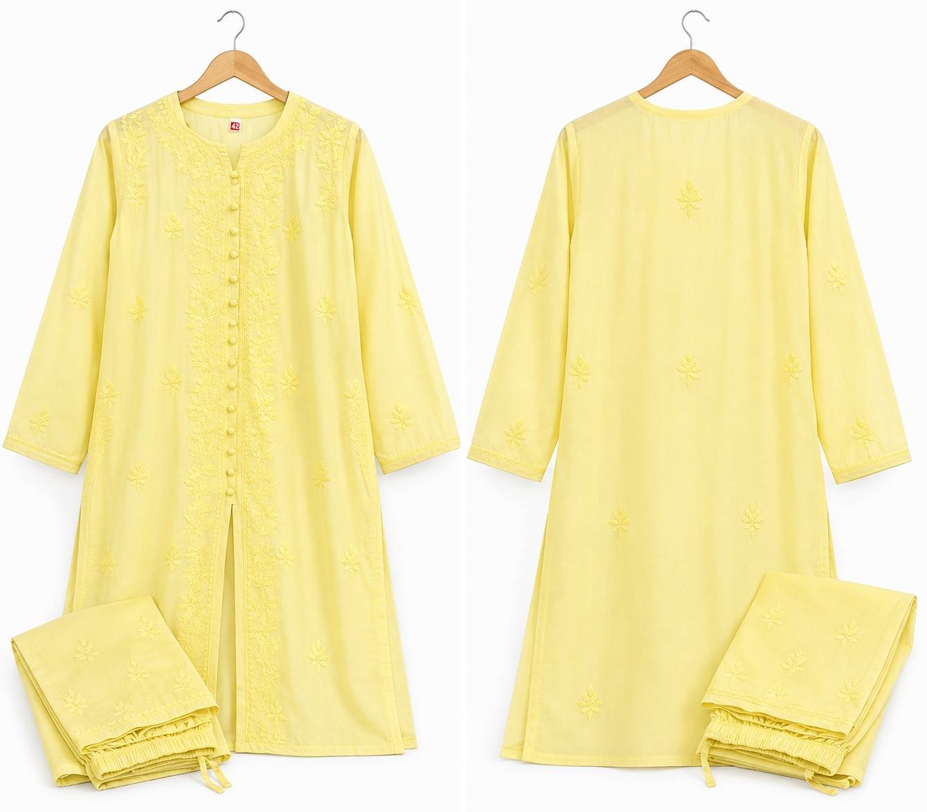 Chanderi Silk Kurti Pant