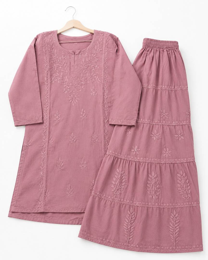 Pure Cotton Sharara Set