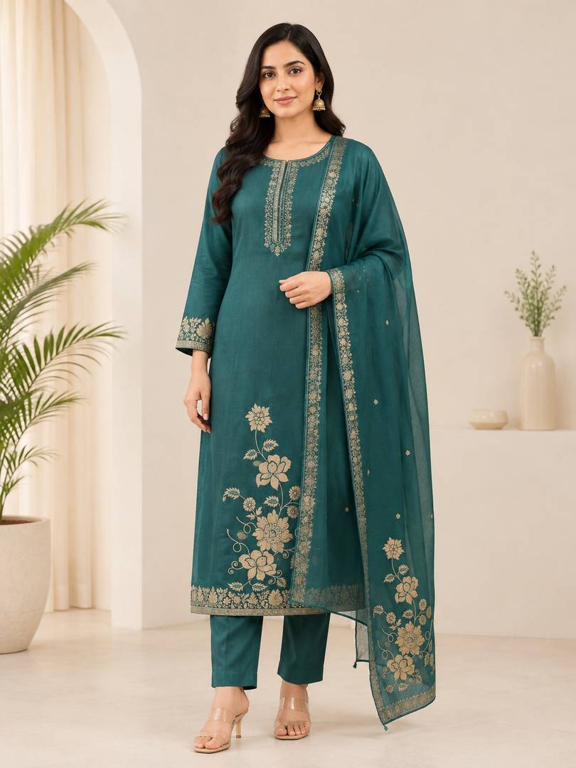 Bangalore silk Suit